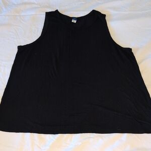 Old Navy Luxe Black Tank Top